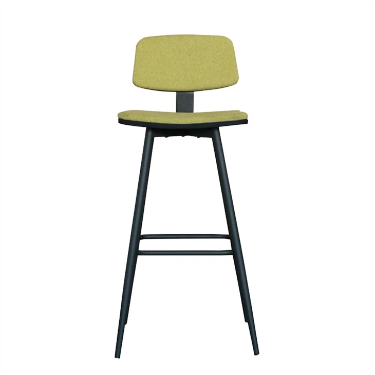 Moderner Barstuhl mit hohem Hocker