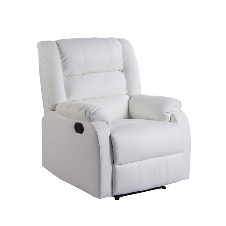 Verstellbares Liegesofa mit Lederbezug