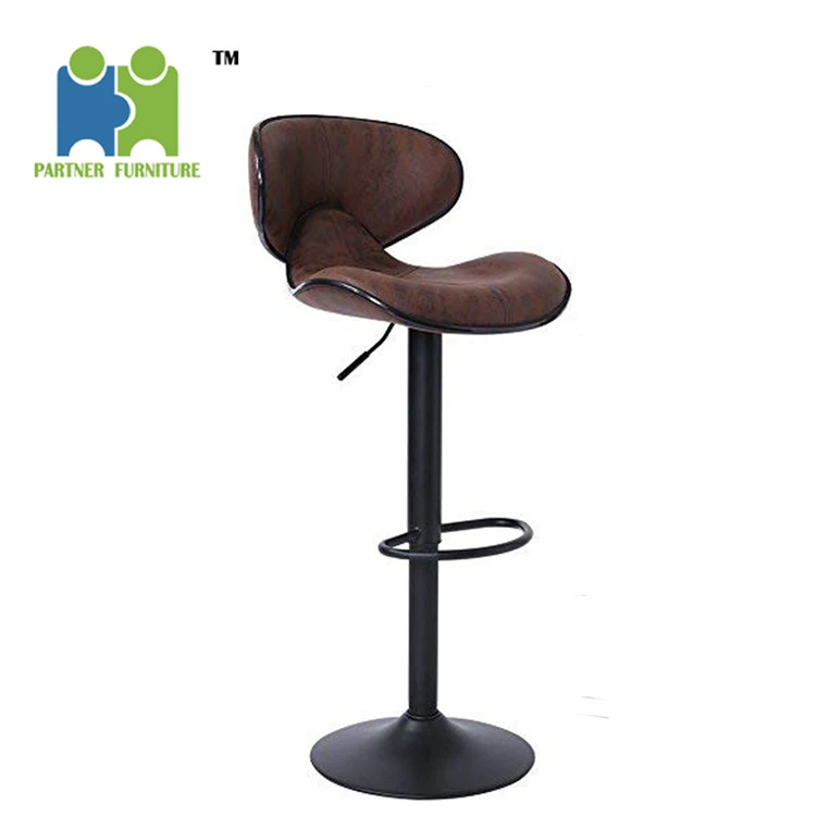 Metallbeine Barhocker aus Stoff