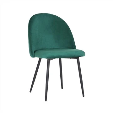 Modischer Esszimmerstuhl aus Samt im neuen Design