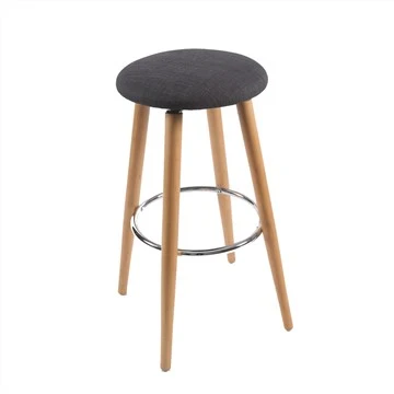 Barhocker mit Stoffbezug