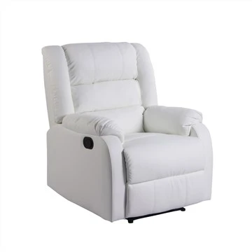 Verstellbares Liegesofa mit Lederbezug