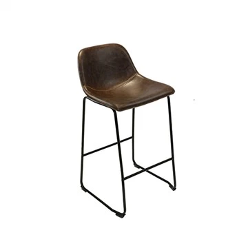 Lounge Barhocker Lederstuhl