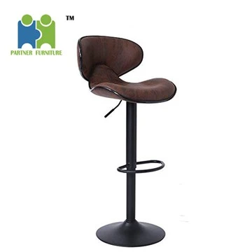 Metallbeine Barhocker aus Stoff