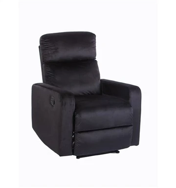 Einzel-Liegesofa aus Samtstoff