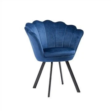 Samt-Loungesessel für moderne Freizeit