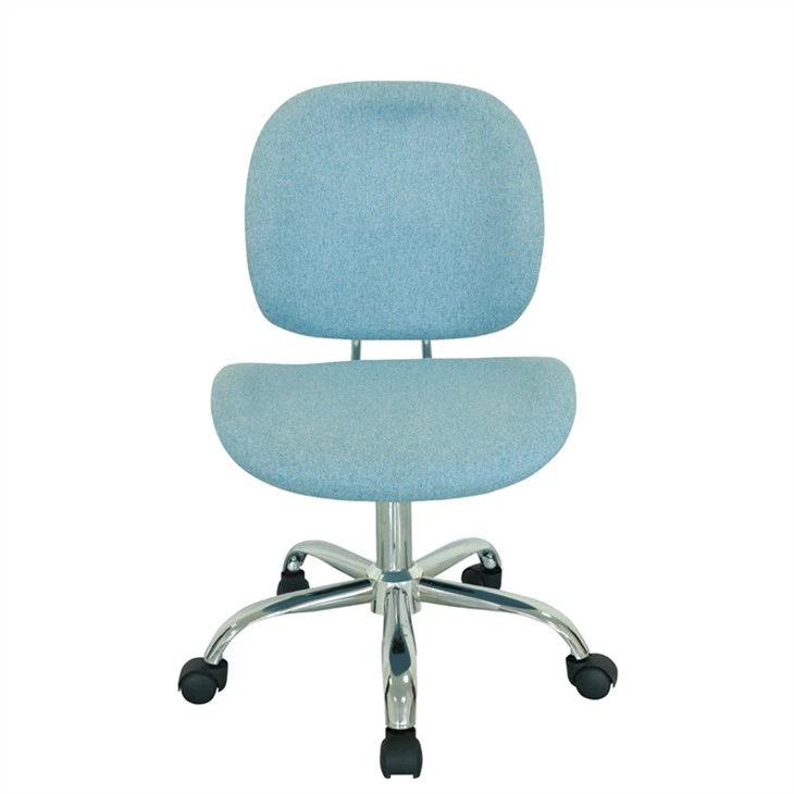 Ergonomisches Design, höhenverstellbarer blauer Bürostuhl