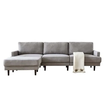 Dreisitzer-Sofa mit Chaiselongue für das Wohnzimmer